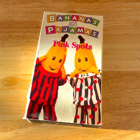 PolyGram Video Other Bananas In Pajamas Vhs 996 Pink Spots Poshmark